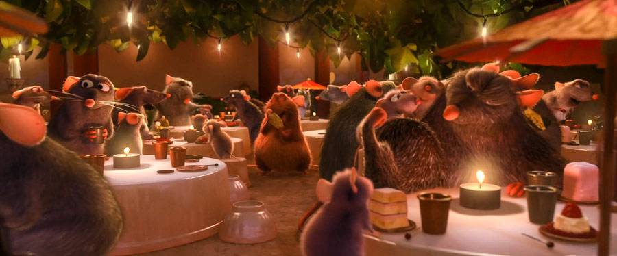 "Bistrot La Ratatouille" from "Ratatouille. © Disney-Pixar