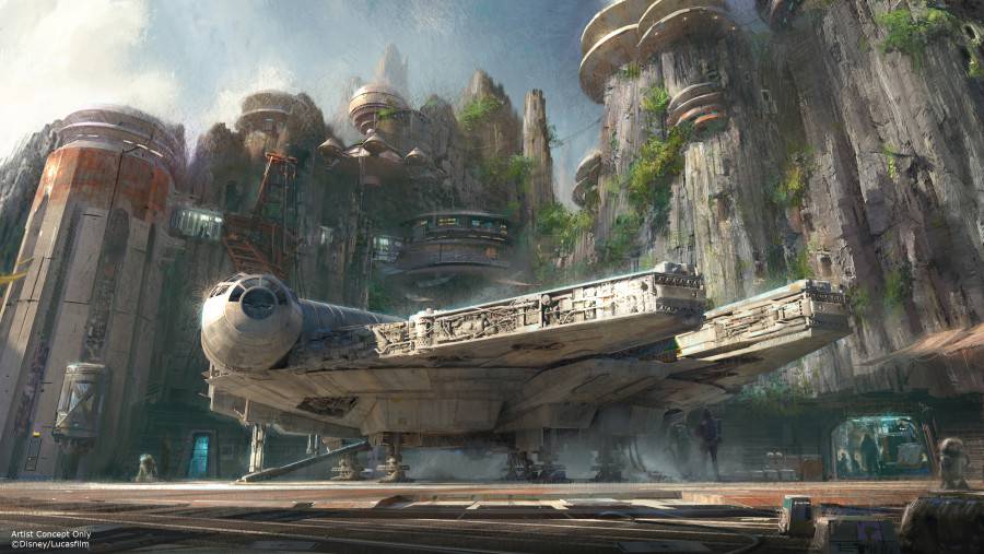 Star Wars Land Concept © Disney