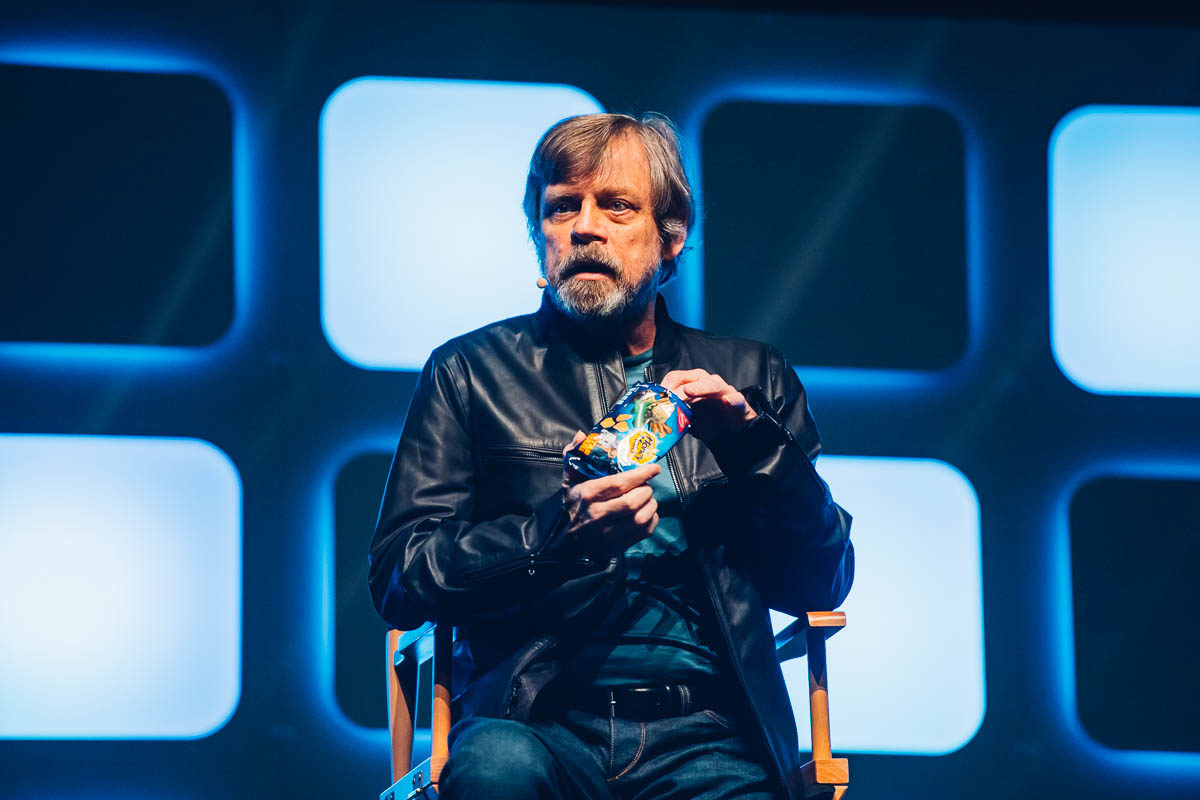 Mark Hamill takes the Celebration stage at SWCE