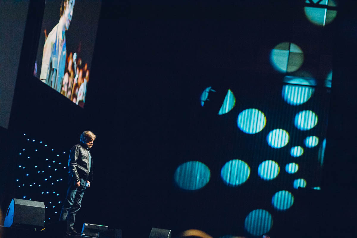 Mark Hamill takes the Celebration stage at SWCE