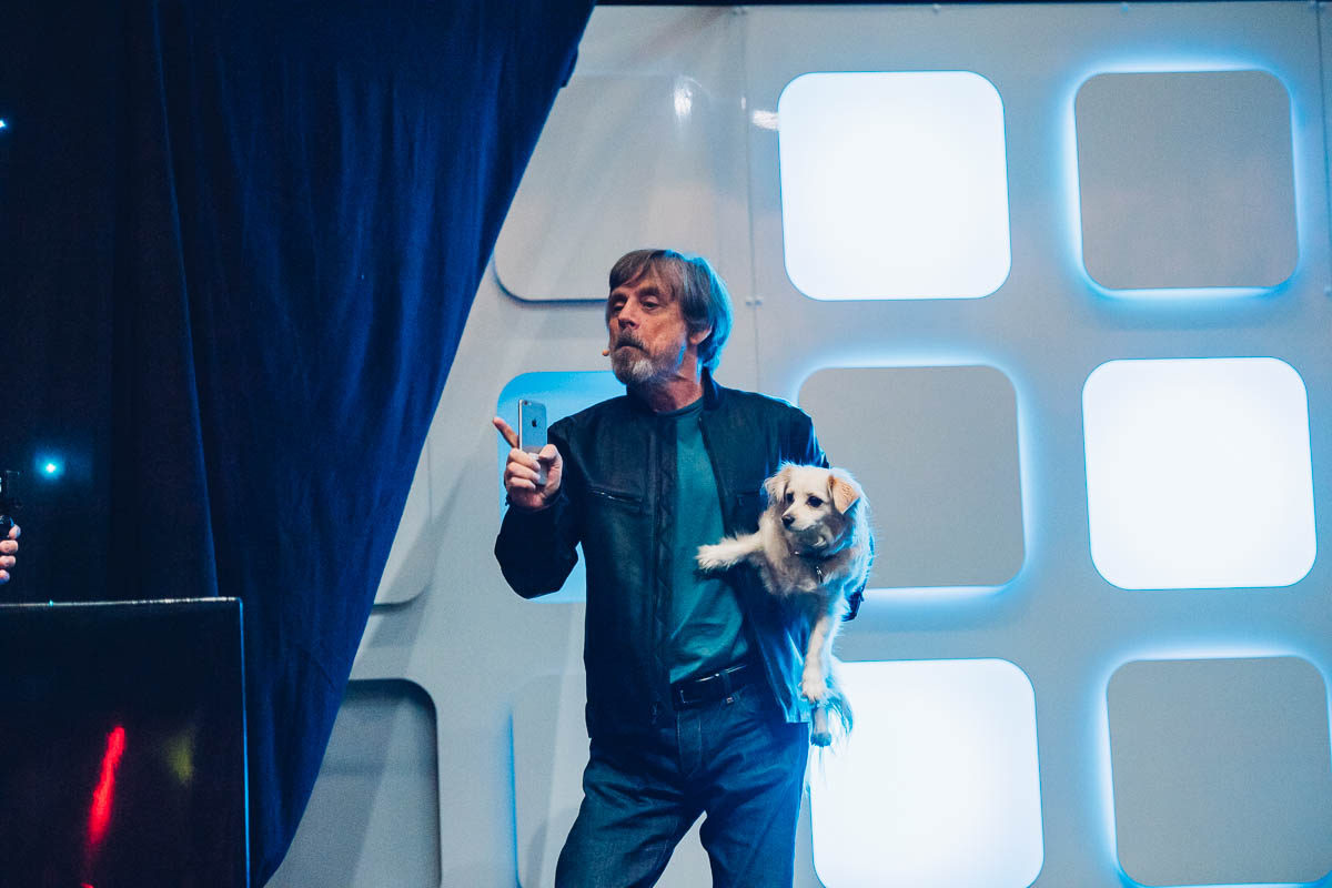 Mark Hamill takes the Celebration stage at SWCE