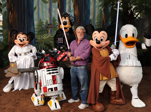 George-Lucas-at-Disney-World