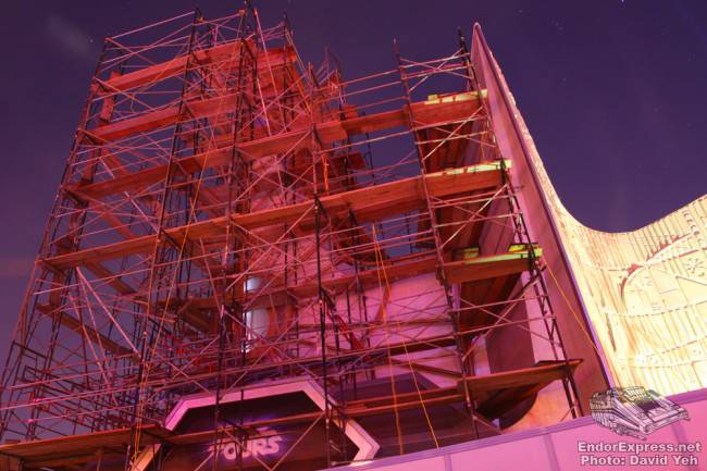 Star Tours Disneyland Construction Photos