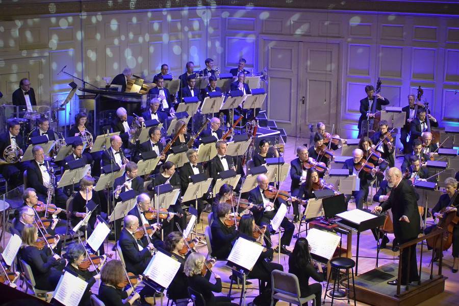 John Williams led the Boston Pops in Film Night on June 7, 2013 (Stu Rosner)