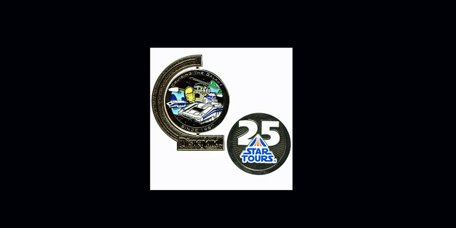 Star Tours 25th anniversary pin