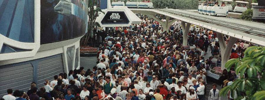 Star Tours Opening Day 1987