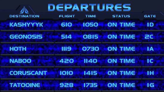New Star Tours Destinations Confirmed