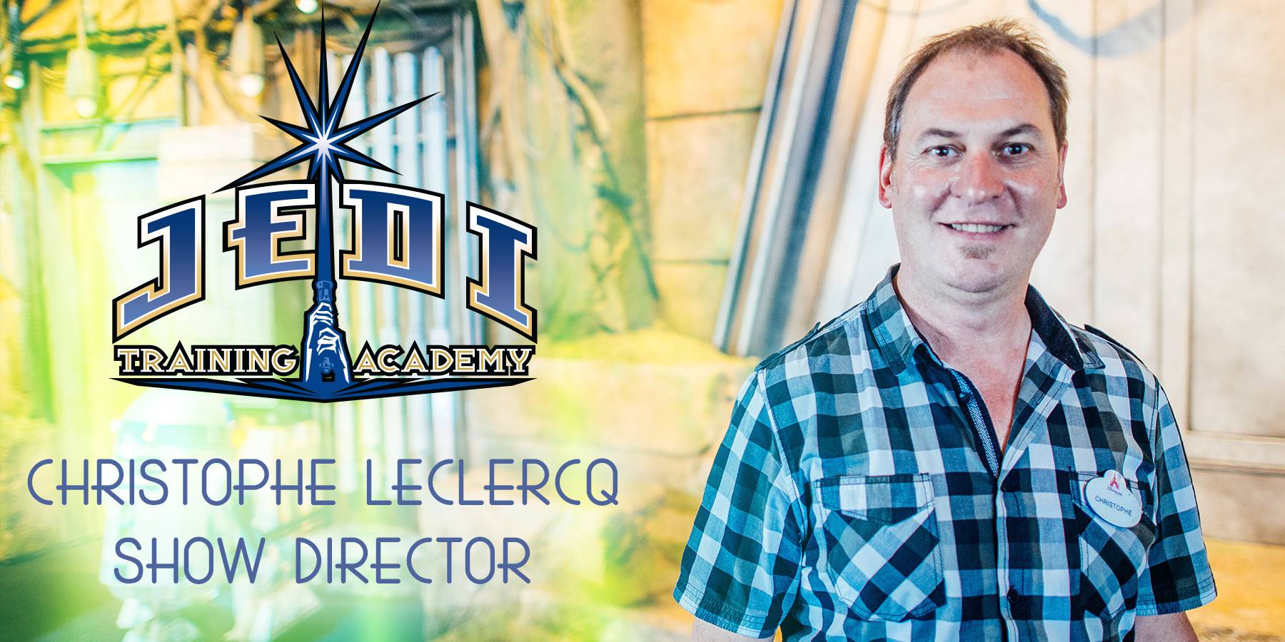 The master of the Jedi Training Academy: Christophe Leclercq