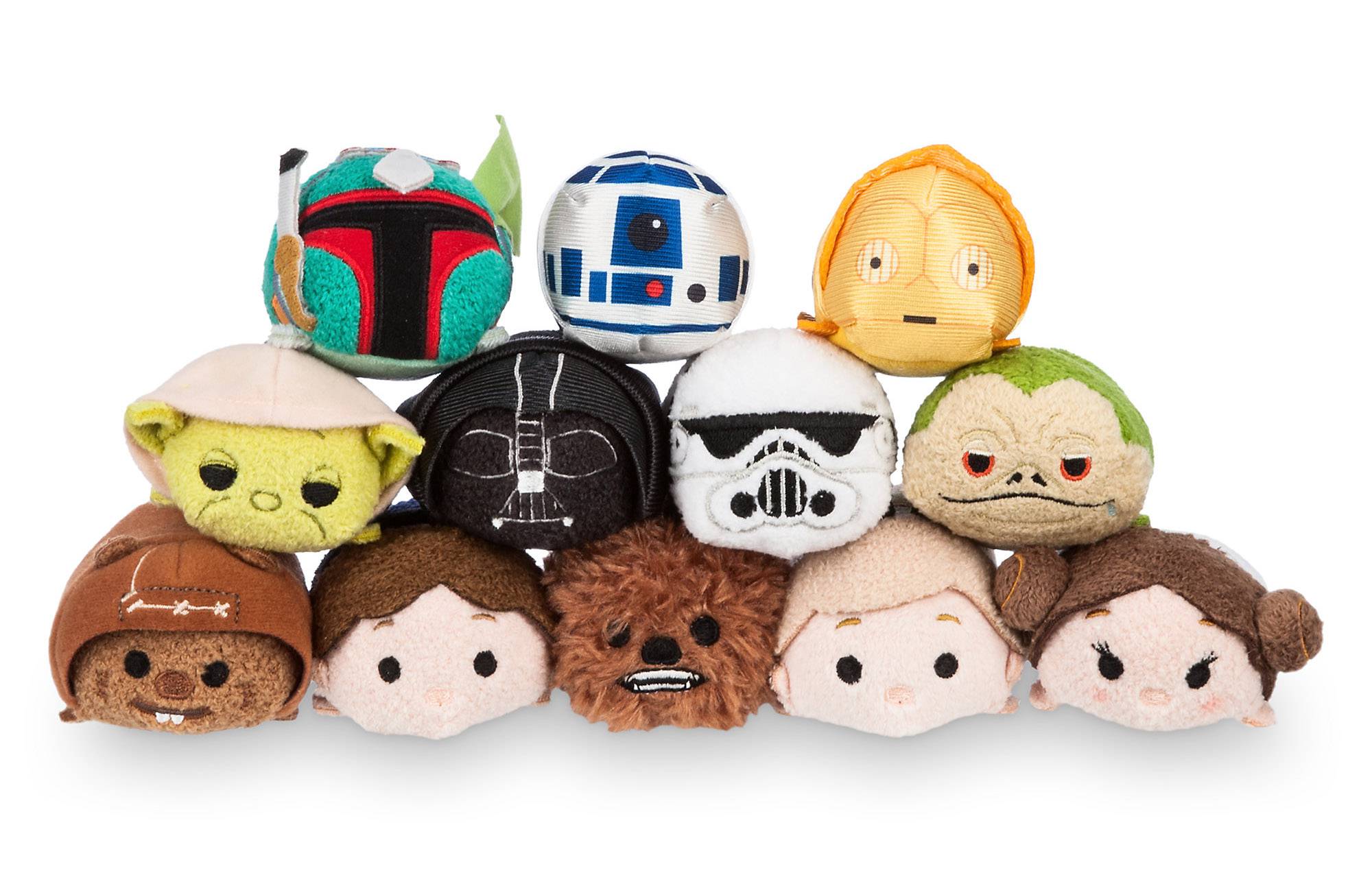 Disney Store Yoda Tsum Tsum Plush Star Wars Large 16" Stuffed Toy NWT Force USA 