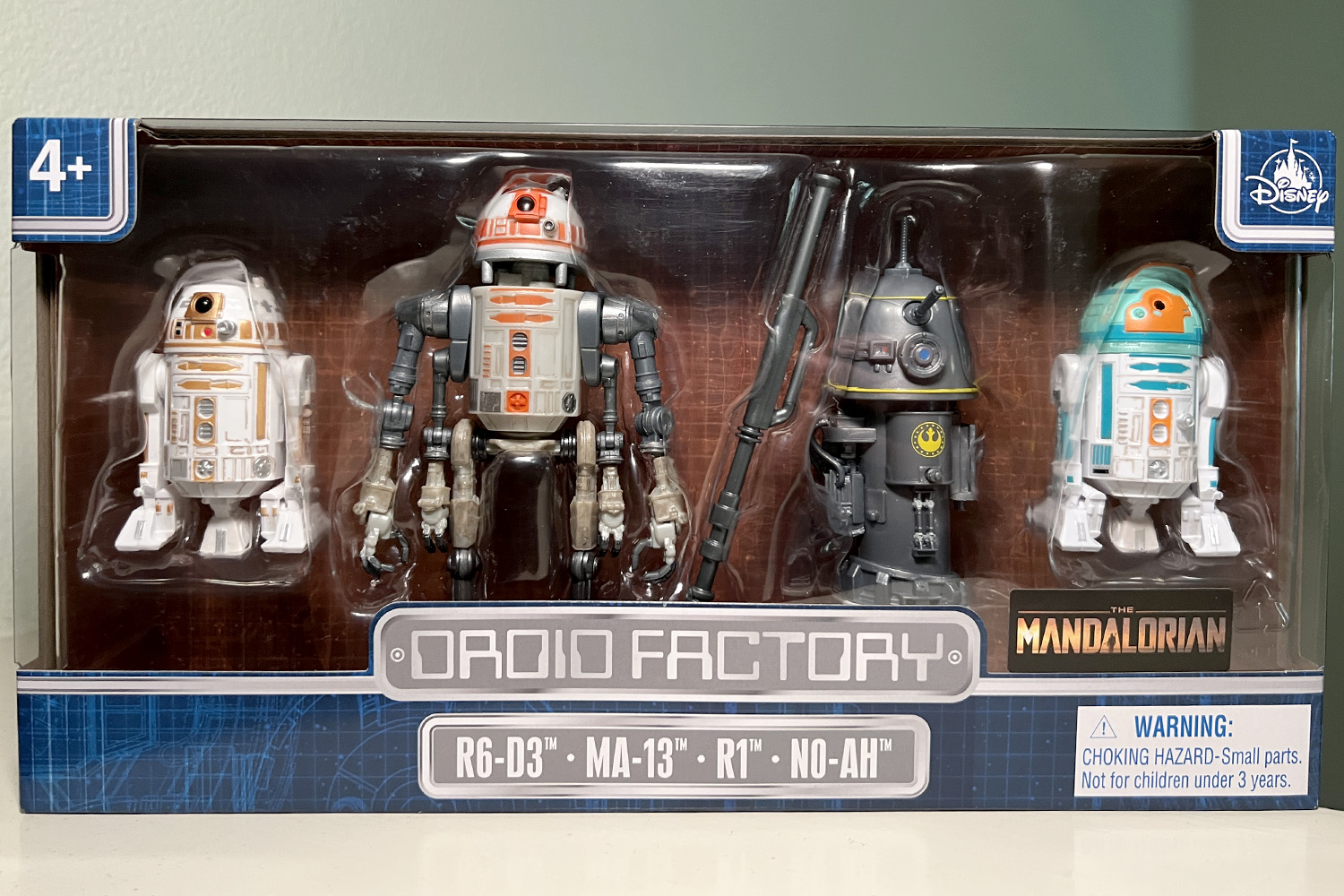 Star Wars Droid Factory Set of 4 NEW Disney Park Exclusive Rise of Skywalker 