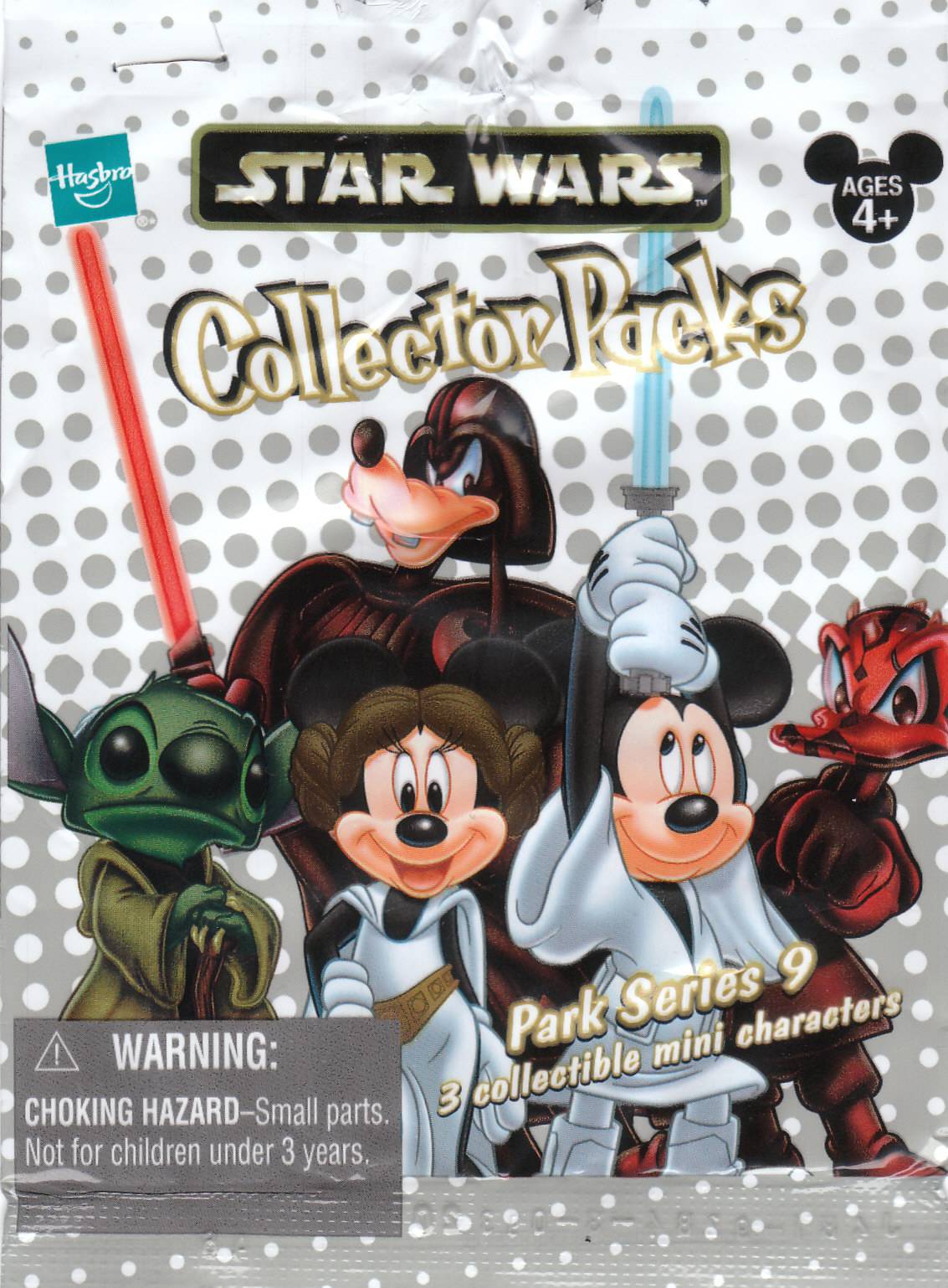 2009 Disney Collector Packs Star Wars Park Series 9 Stitch as Emperor Disneykin