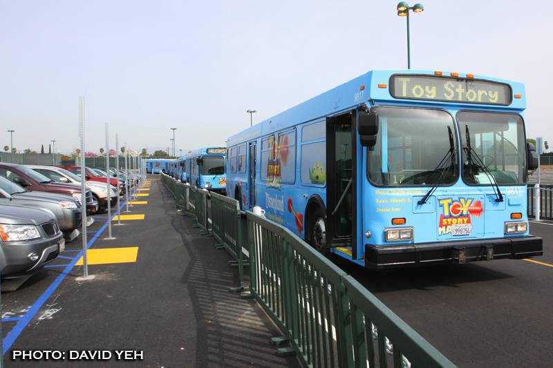disneyland toy story parking