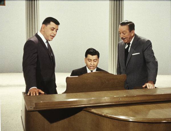 Sherman Brothers with Walt Disney